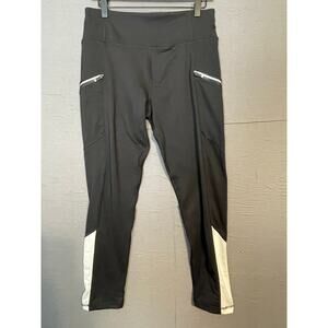 Calvin Klein Women's Performance Wick Leggings Black  Size L